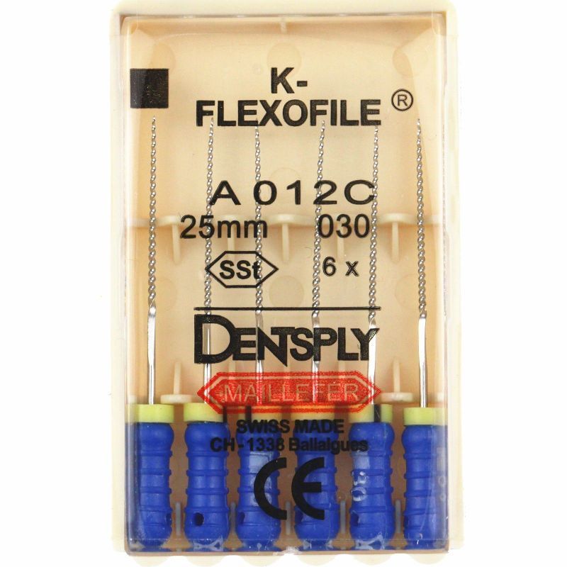 Инструмент ручной Maillefer Golden Medium K-Flexofile Readysteel 21мм №037 