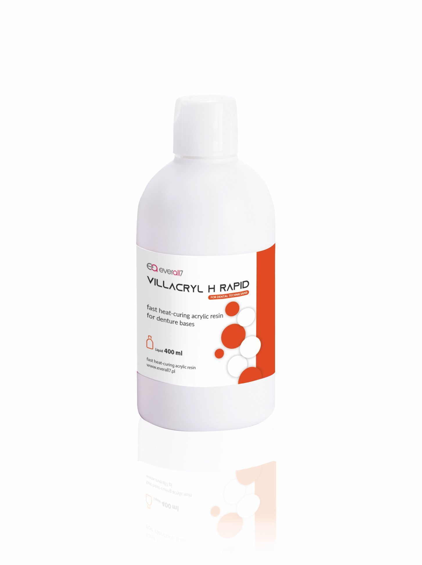 Villacryl H Rapid liquid Мономер к пластмассе, 400 мл Everall7