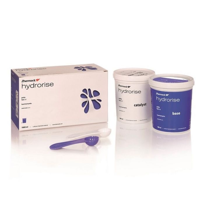 А-силиконовая масса Zhermack HydroriseNormal Set 900ml + 900ml 