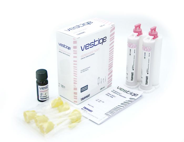 А-силикон Vestige Gengivest Soft, 2x50мл., Trayart